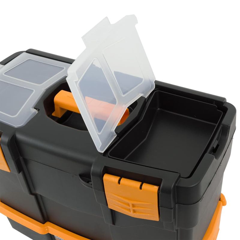 Casa si Gradina - Constructii - Depozitare, transport si protectie - Organizatoare si cutii scule - Cutie de scule, 420x220x340 mm, PP - Infinity.ro