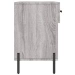 Casa si Gradina - Mobilier - Organizare si depozitare - Organizator incaltaminte - Banca de pantofi, gri sonoma, 102x35x55 cm, lemn prelucrat - Infinity.ro