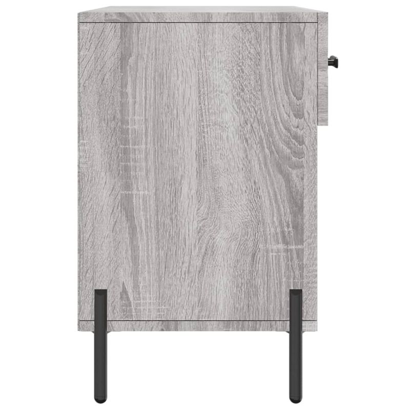Casa si Gradina - Mobilier - Organizare si depozitare - Organizator incaltaminte - Banca de pantofi, gri sonoma, 102x35x55 cm, lemn prelucrat - Infinity.ro