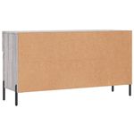 Casa si Gradina - Mobilier - Organizare si depozitare - Organizator incaltaminte - Banca de pantofi, gri sonoma, 102x35x55 cm, lemn prelucrat - Infinity.ro