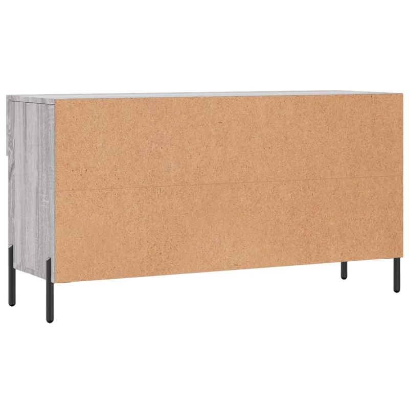 Casa si Gradina - Mobilier - Organizare si depozitare - Organizator incaltaminte - Banca de pantofi, gri sonoma, 102x35x55 cm, lemn prelucrat - Infinity.ro