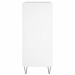 Casa si Gradina - Mobilier - Dulapuri si sifoniere - Dulapuri - Dulap pentru discuri, alb, 84,5x38x89 cm, lemn compozit - Infinity.ro