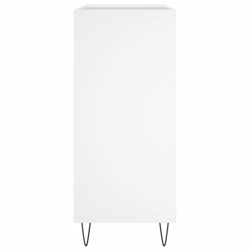 Casa si Gradina - Mobilier - Dulapuri si sifoniere - Dulapuri - Dulap pentru discuri, alb, 84,5x38x89 cm, lemn compozit - Infinity.ro