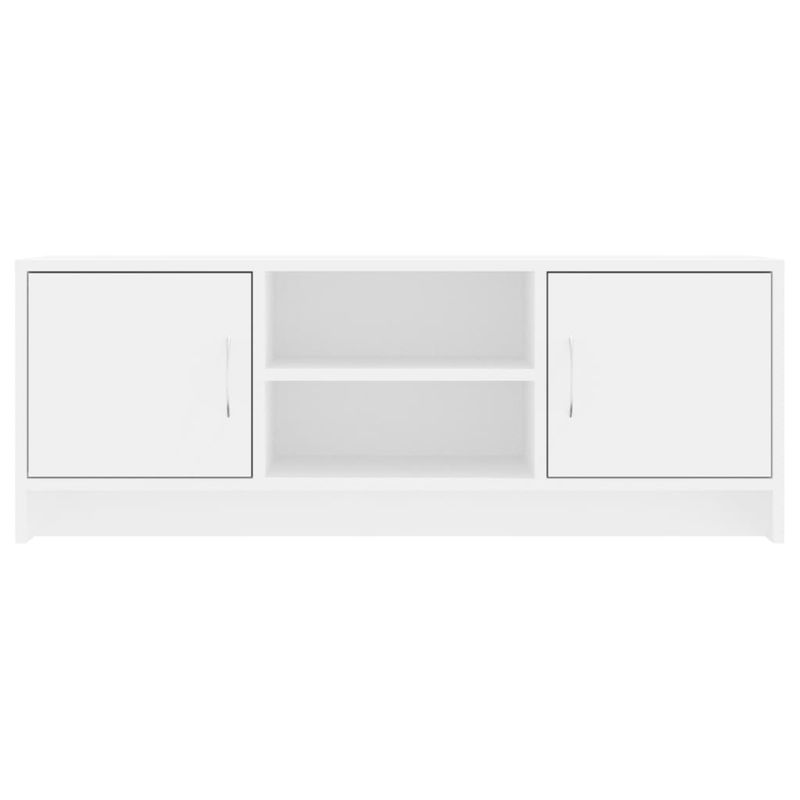 Casa si Gradina - Mobilier - Comode si corpuri - Comode - Dulap TV, alb, 102x30x37,5 cm, lemn compozit - Infinity.ro