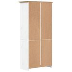 Casa si Gradina - Mobilier - Biblioteci si rafturi - Biblioteci - Biblioteca BODO, maro, 80x38x180 cm, lemn masiv pin, 5 rafturi - Infinity.ro