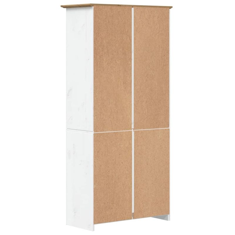 Casa si Gradina - Mobilier - Biblioteci si rafturi - Biblioteci - Biblioteca BODO, maro, 80x38x180 cm, lemn masiv pin, 5 rafturi - Infinity.ro
