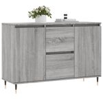 Casa si Gradina - Mobilier - Comode si corpuri - Comode - Servanta, gri sonoma, 104x35x70 cm, lemn prelucrat - Infinity.ro