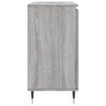 Casa si Gradina - Mobilier - Comode si corpuri - Comode - Servanta, gri sonoma, 104x35x70 cm, lemn prelucrat - Infinity.ro