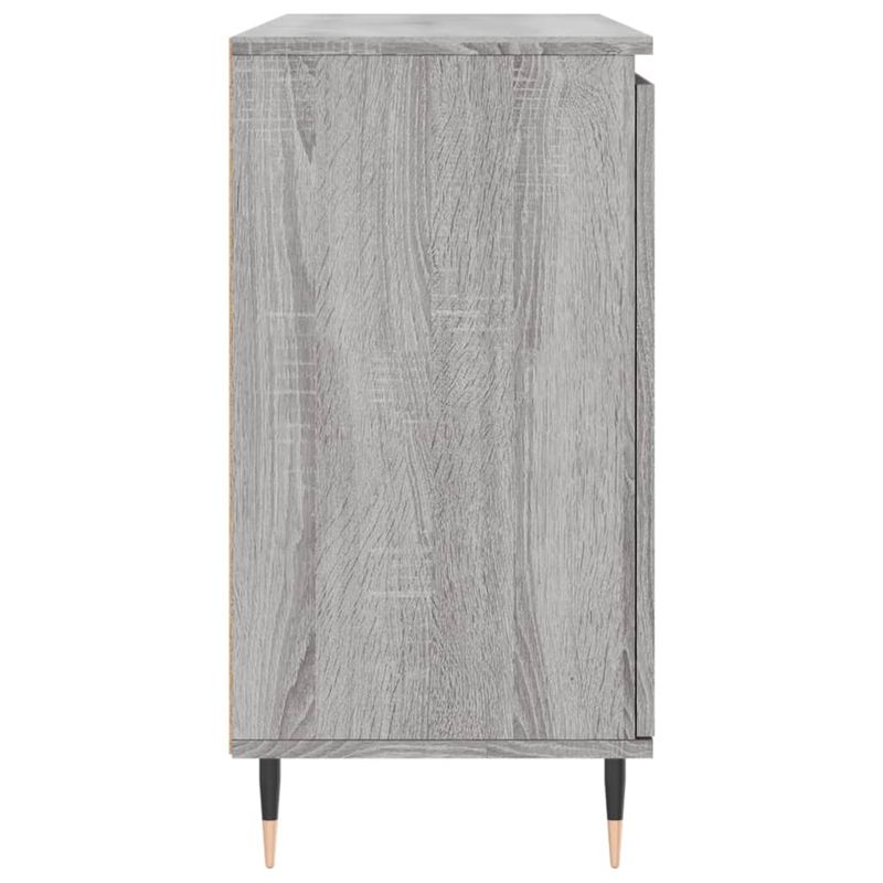 Casa si Gradina - Mobilier - Comode si corpuri - Comode - Servanta, gri sonoma, 104x35x70 cm, lemn prelucrat - Infinity.ro