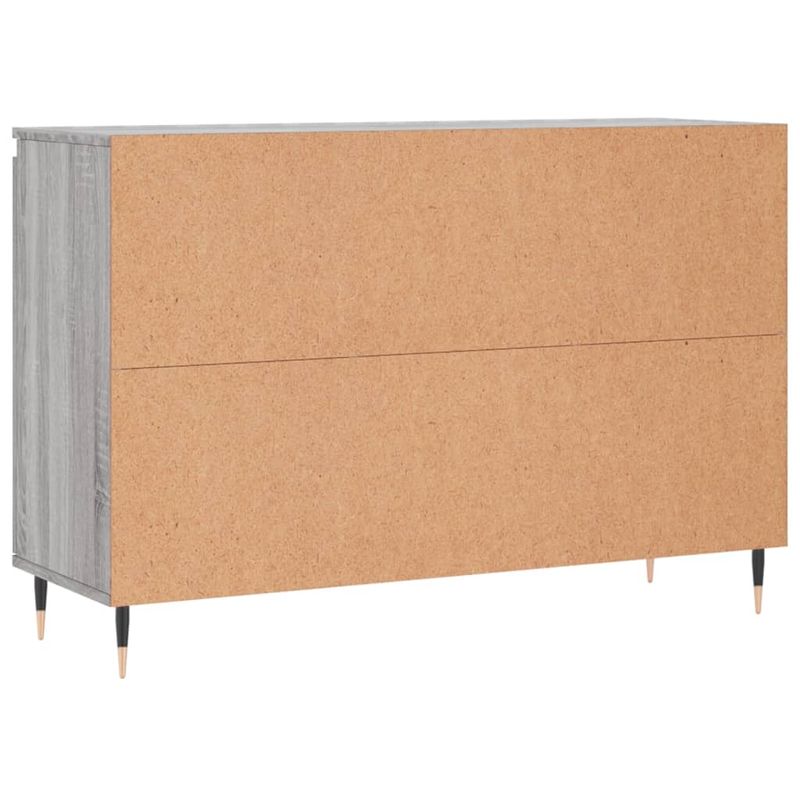 Casa si Gradina - Mobilier - Comode si corpuri - Comode - Servanta, gri sonoma, 104x35x70 cm, lemn prelucrat - Infinity.ro