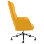 Casa si Gradina - Mobilier - Scaune si fotolii - Fotolii - Fotoliu de relaxare, galben mustar, catifea - Infinity.ro
