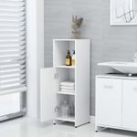 Casa si Gradina - Mobilier - Seturi de mobilier - Seturi baie - Set mobilier de baie, 3 piese, alb, lemn prelucrat - Infinity.ro