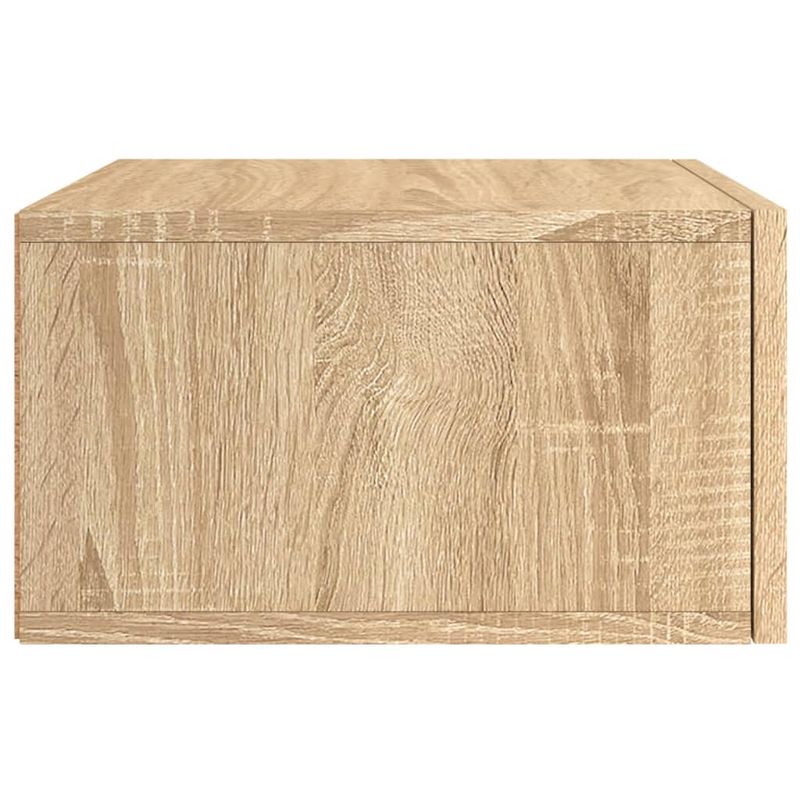 Casa si Gradina - Mobilier - Comode si corpuri - Noptiere - Noptiera de perete, stejar sonoma, 35x35x20 cm - Infinity.ro