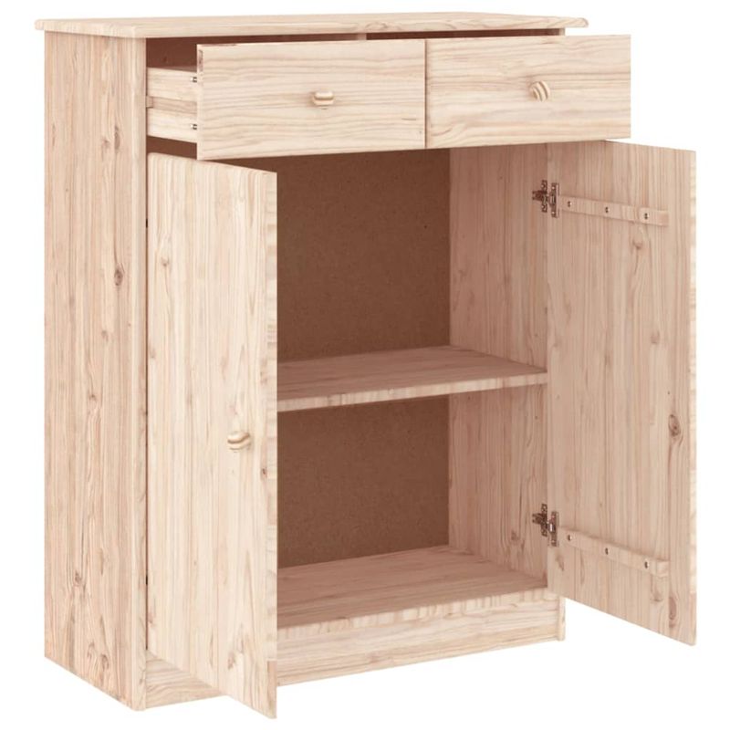 Casa si Gradina - Mobilier - Organizare si depozitare - Organizator incaltaminte - Noptiera ALTA, 77x35x96 cm, lemn masiv de pin - Infinity.ro