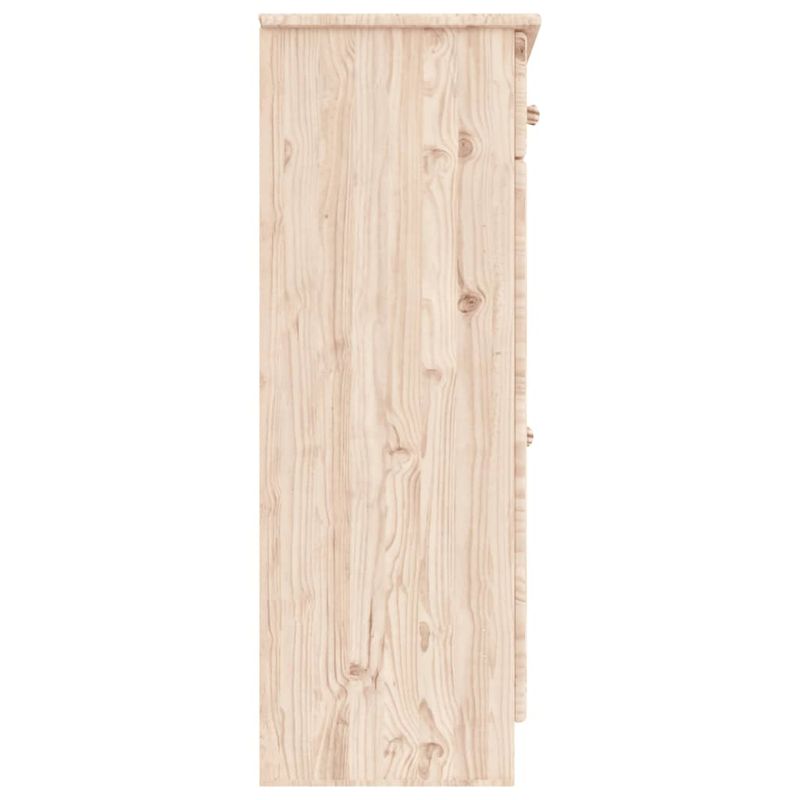 Casa si Gradina - Mobilier - Comode si corpuri - Noptiere - Noptiera ALTA, 77x35x96 cm, lemn masiv de pin - Infinity.ro