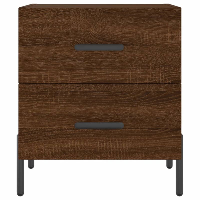 Casa si Gradina - Mobilier - Comode si corpuri - Noptiere - Noptiere, 2 buc., stejar maro, 40x35x47,5 cm, lemn compozit - Infinity.ro