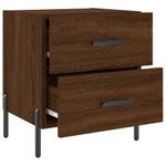 Casa si Gradina - Mobilier - Comode si corpuri - Noptiere - Noptiere, 2 buc., stejar maro, 40x35x47,5 cm, lemn compozit - Infinity.ro