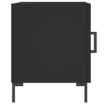 Casa si Gradina - Mobilier - Comode si corpuri - Noptiere - Noptiere, 2 buc., negru, 40x40x50 cm, lemn compozit - Infinity.ro