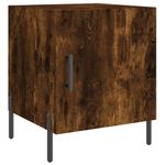 Casa si Gradina - Mobilier - Comode si corpuri - Noptiere - Noptiera, stejar fumuriu, 40x40x50 cm, lemn compozit - Infinity.ro