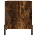 Casa si Gradina - Mobilier - Comode si corpuri - Noptiere - Noptiera, stejar fumuriu, 40x40x50 cm, lemn compozit - Infinity.ro