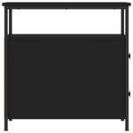 Casa si Gradina - Mobilier - Comode si corpuri - Noptiere - Noptiere, 2 buc., negru, 30x60x60 cm, lemn prelucrat - Infinity.ro