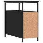 Casa si Gradina - Mobilier - Comode si corpuri - Noptiere - Noptiere, 2 buc., negru, 30x60x60 cm, lemn prelucrat - Infinity.ro