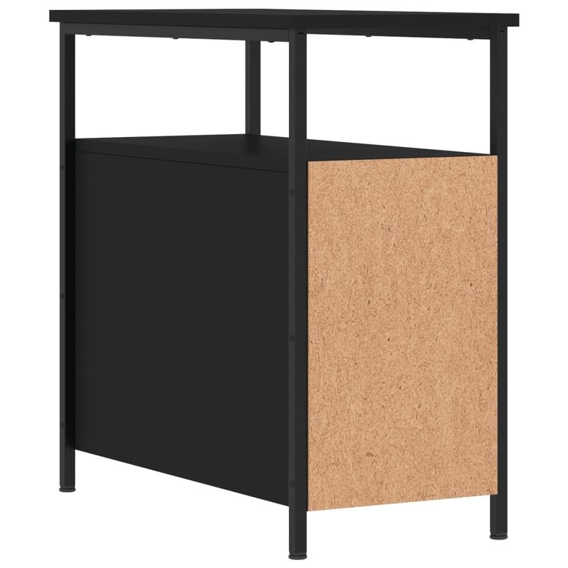 Casa si Gradina - Mobilier - Comode si corpuri - Noptiere - Noptiere, 2 buc., negru, 30x60x60 cm, lemn prelucrat - Infinity.ro