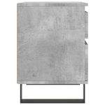 Casa si Gradina - Mobilier - Comode si corpuri - Noptiere - Noptiera, gri beton, 40x35x50 cm, lemn compozit - Infinity.ro