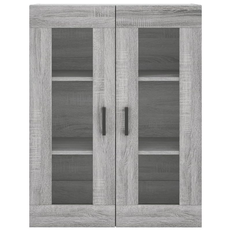 Casa si Gradina - Mobilier - Comode si corpuri - Comode - Dulap inalt, gri sonoma, 69,5x34x180 cm, lemn compozit - Infinity.ro