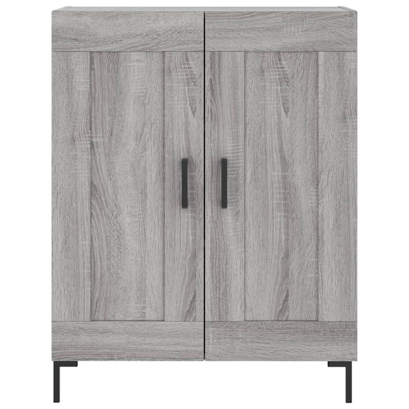 Casa si Gradina - Mobilier - Comode si corpuri - Comode - Dulap inalt, gri sonoma, 69,5x34x180 cm, lemn compozit - Infinity.ro