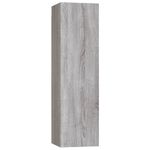 Casa si Gradina - Mobilier - Seturi de mobilier - Seturi living - Set dulap TV, 3 piese, gri sonoma, lemn prelucrat - Infinity.ro