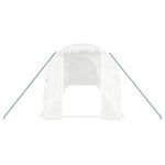 Casa si Gradina - Gradinarit si plante - Sere si solarii - Sera cu cadru din otel, alb, 16 m², 8x2x2 m - Infinity.ro