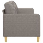 Casa si Gradina - Mobilier - Canapele si coltare - Canapele - Canapea cu 3 locuri, taupe, 180 cm, material textil - Infinity.ro