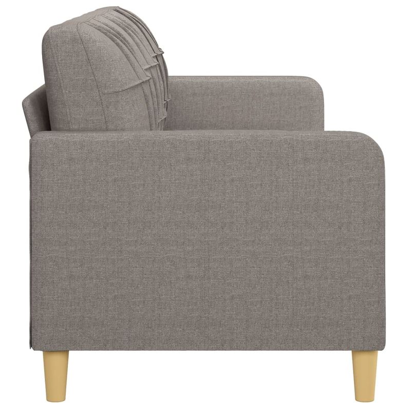 Casa si Gradina - Mobilier - Canapele si coltare - Canapele - Canapea cu 3 locuri, taupe, 180 cm, material textil - Infinity.ro