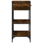 Casa si Gradina - Mobilier - Comode si corpuri - Console - Masa consola, stejar fumuriu, 75x34,5x75 cm, lemn prelucrat - Infinity.ro