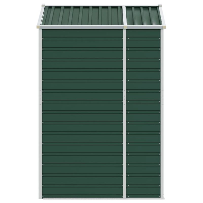 Casa si Gradina - Gradina si terasa - Casute de gradina - Sopron de gradina, verde, 191x130x198 cm, otel galvanizat - Infinity.ro