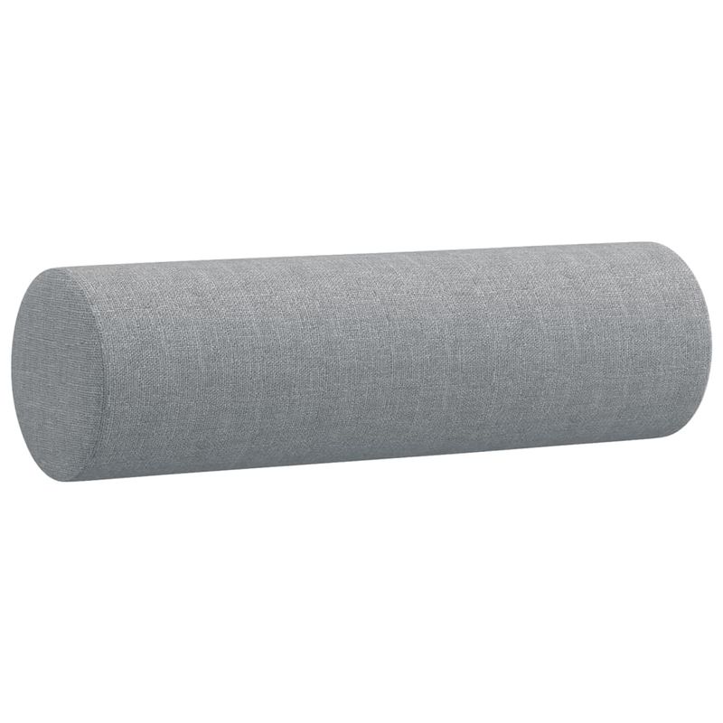 Casa si Gradina - Mobilier - Seturi de mobilier - Seturi living - Set de canapele cu perne, 3 piese, gri deschis, textil - Infinity.ro