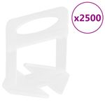 Casa si Gradina - Constructii - Gresie si faianta - Accesorii gresie si faianta - Cleme de nivelare a placilor 2500 buc 1 mm - Infinity.ro