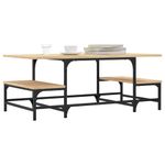 Casa si Gradina - Mobilier - Mese si birouri - Masute de cafea - Masuta de cafea, stejar sonoma, 100x50,5x40 cm, lemn prelucrat - Infinity.ro