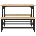 Casa si Gradina - Mobilier - Mese si birouri - Masute de cafea - Masuta de cafea, stejar sonoma, 100x50,5x40 cm, lemn prelucrat - Infinity.ro