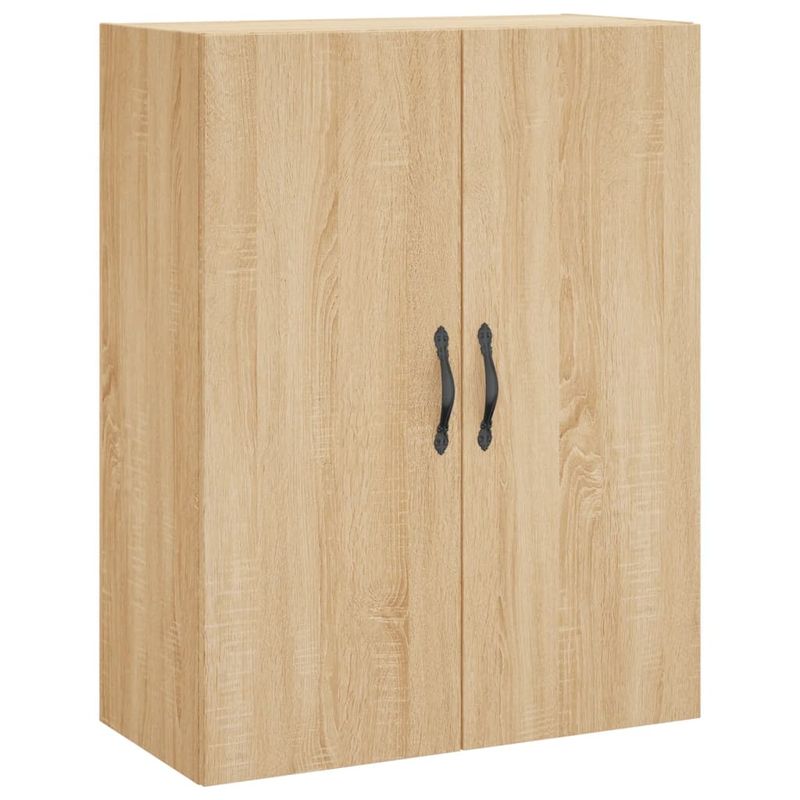 Casa si Gradina - Mobilier - Comode si corpuri - Comode - Dulapuri montate pe perete 2 buc stejar Sonoma, lemn prelucrat - Infinity.ro