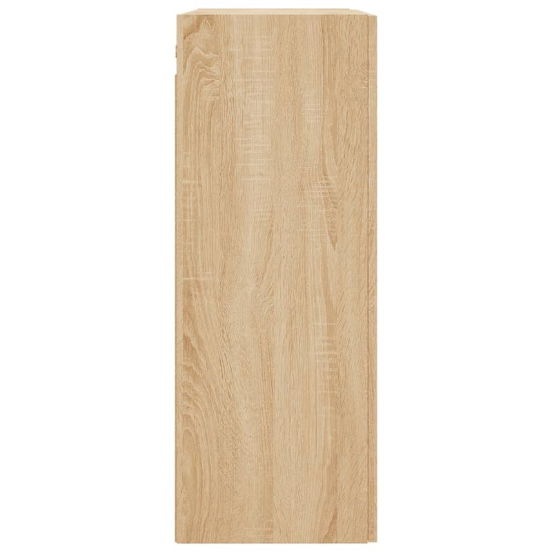 Casa si Gradina - Mobilier - Comode si corpuri - Comode - Dulapuri montate pe perete 2 buc stejar Sonoma, lemn prelucrat - Infinity.ro