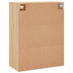 Casa si Gradina - Mobilier - Comode si corpuri - Comode - Dulapuri montate pe perete 2 buc stejar Sonoma, lemn prelucrat - Infinity.ro