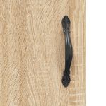 Casa si Gradina - Mobilier - Comode si corpuri - Comode - Dulapuri montate pe perete 2 buc stejar Sonoma, lemn prelucrat - Infinity.ro