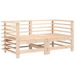 Casa si Gradina - Gradina si terasa - Mobilier exterior - Canapele si fotolii gradina - Canapea de colt de gradina, 2 buc., lemn masiv de pin - Infinity.ro