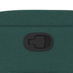 Casa si Gradina - Mobilier - Scaune si fotolii - Fotolii - Fotoliu rabatabil, verde inchis, material textil - Infinity.ro