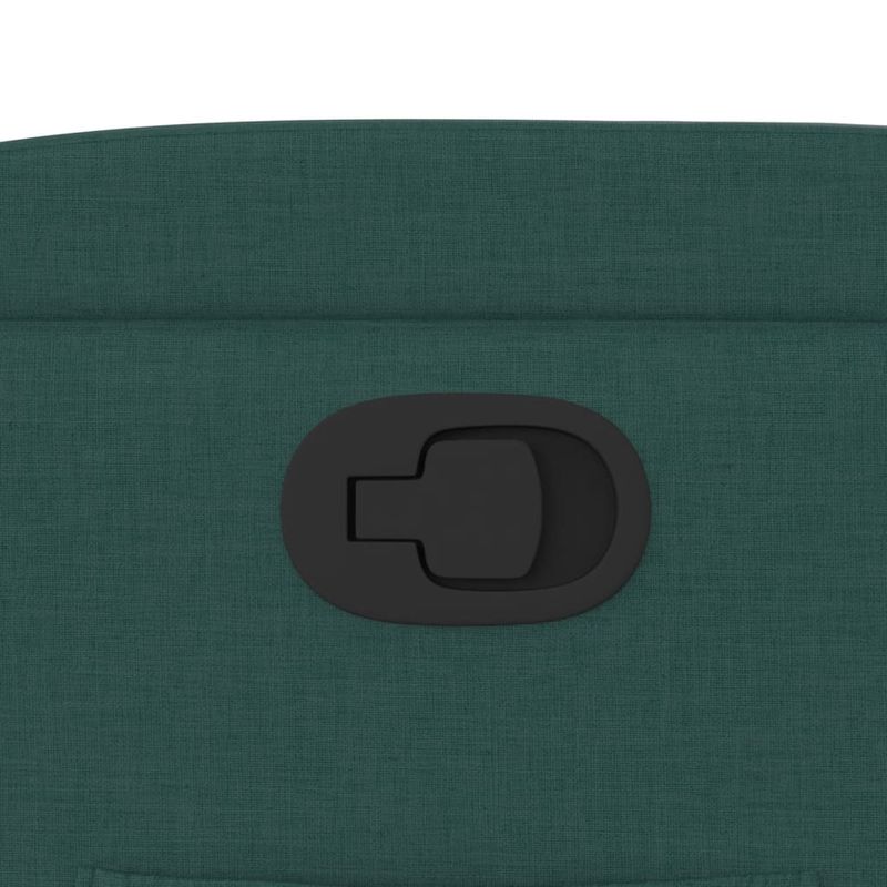 Casa si Gradina - Mobilier - Scaune si fotolii - Fotolii - Fotoliu rabatabil, verde inchis, material textil - Infinity.ro