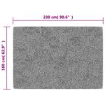 Casa si Gradina - Textile si covoare - Covoare - Covoare casa - Covor lavabil anti-alunecare, 160x230 cm, albastru și alb - Infinity.ro