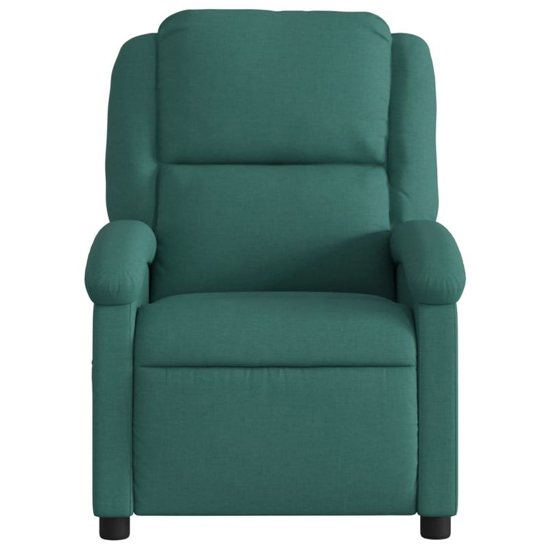 Ingrijire personala si Cosmetice - Sanatate si wellness - Articole wellness - Fotolii de masaj - Fotoliu electric de masaj rabatabil, verde inchis, textil - Infinity.ro