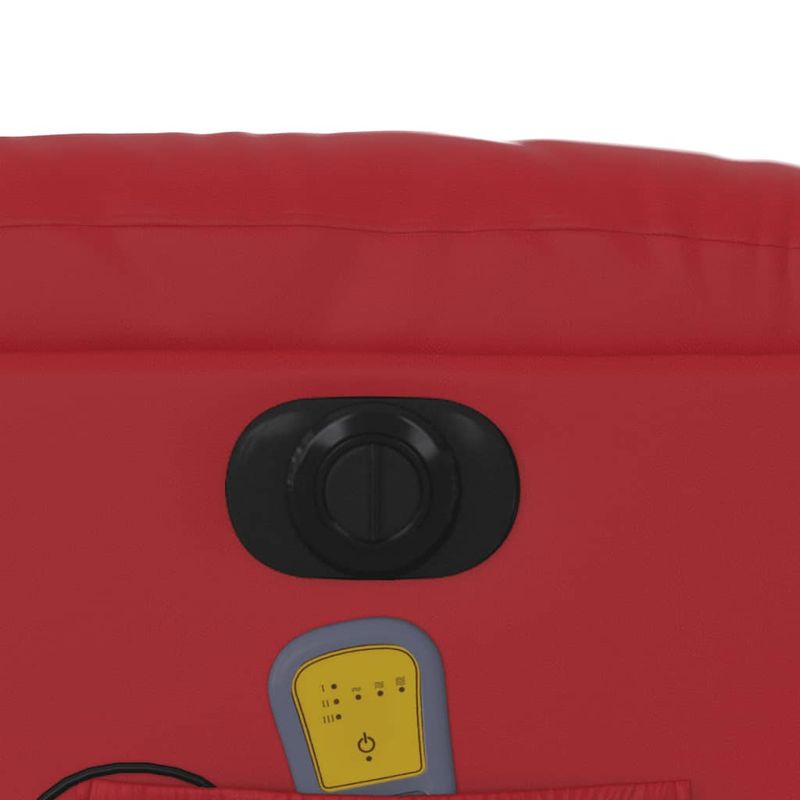 Ingrijire personala si Cosmetice - Sanatate si wellness - Articole wellness - Fotolii de masaj - Fotoliu electric masaj rabatabil cu ridicare, rosu - Infinity.ro